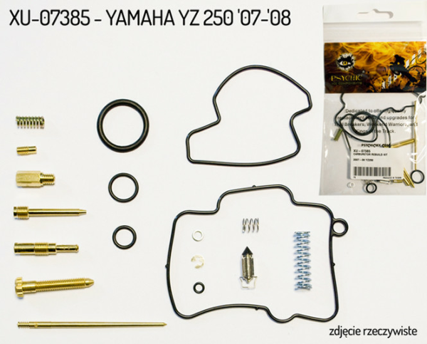 YAMAHA YZ 250 '07–'08 PSIHIC karburátor-javítókészlet (26-1205) (1 karburátorhoz), 1, nordicamoto.ro
