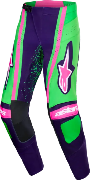 Pantaloni Alpinestars Techstar Nomur White/Red/Purple 32, 1, nordicamoto.ro