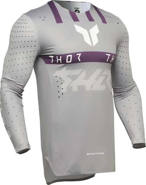 THOR Sportmode Flite Gray póló, 2XL-es méret, 1, nordicamoto.ro