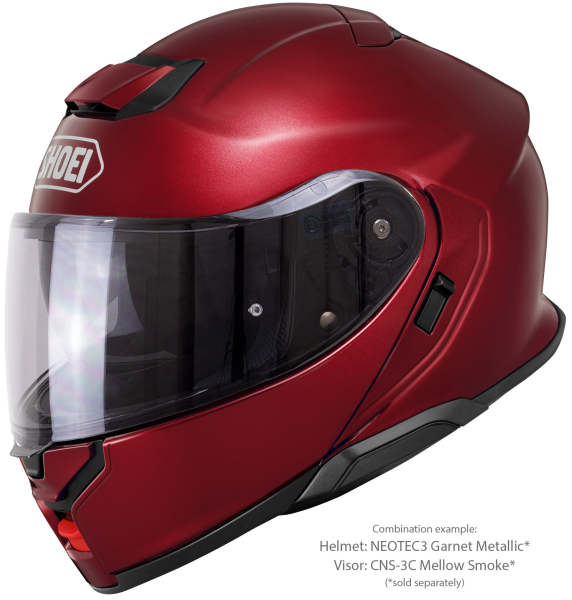 SHOEI NEOTEC3 felhajtható sisak, gránátvörös metál, XXL, 2, nordicamoto.ro