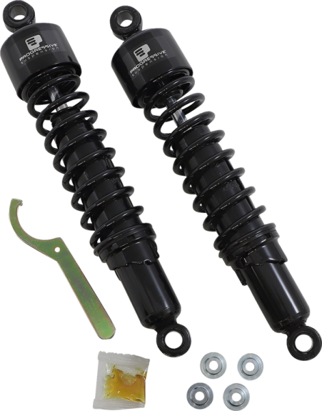 412 Series Shocks Black, 1, nordicamoto.ro