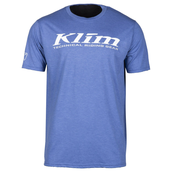 Tricou Klim K Corp SS T White - Vivid Blue, 17, nordicamoto.ro