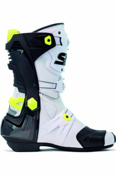 Sidi Racing Rex csizma, fehér/fekete/sárga, fekete/sárga, 47-es méret, 2, nordicamoto.ro