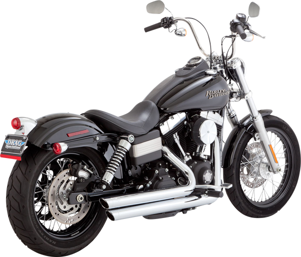 2-into-2 Big Shots Exhaust System Chrome, 3, nordicamoto.ro