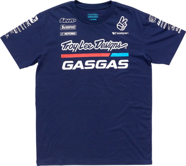 TLD GASGAS TEAM póló, sötétkék, 1, nordicamoto.ro