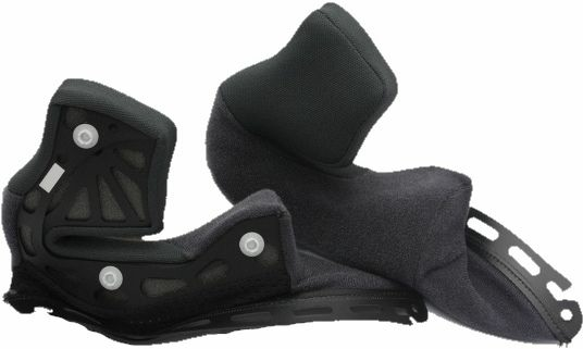 SHOEI JCR Type-E 35 mm-es sisak belső arcpárnái, 1, nordicamoto.ro