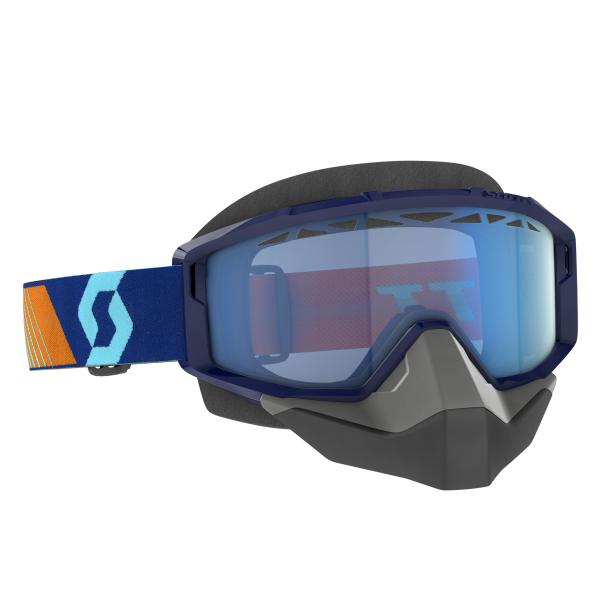 Scott Goggle Primal Snow Cross royal blue/orange blue, 1, nordicamoto.ro