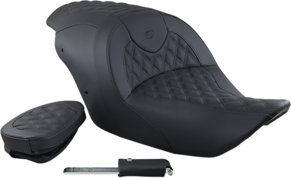 Roadsofa Lattice Stitch Seat Black, 1, nordicamoto.ro