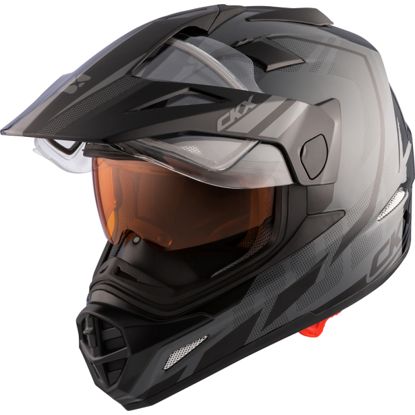 CKX QUEST RSV Moosek sisak elektromos napellenzővel, szürke, XS, 1, nordicamoto.ro