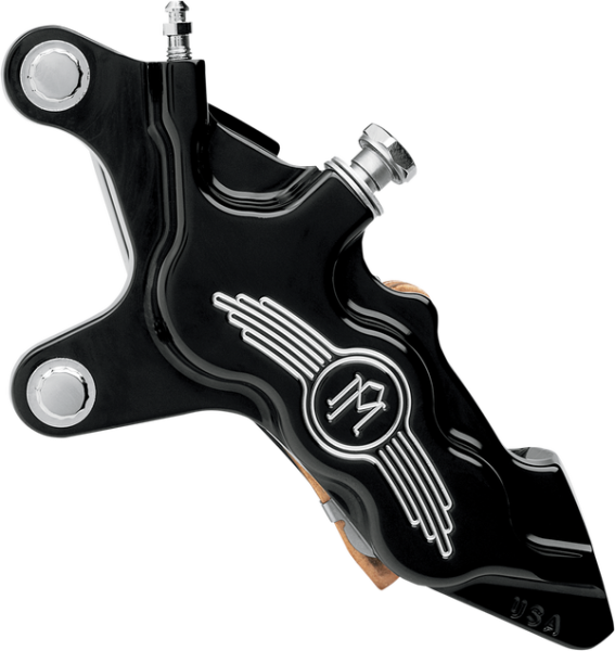 Six-piston Differential-bore Front Caliper Black, Matte, 3, nordicamoto.ro