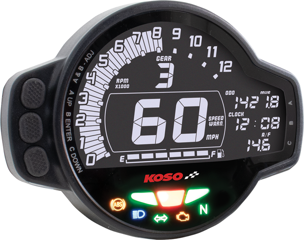 Ms-01 Multi-functional Gauge Black, 3, nordicamoto.ro