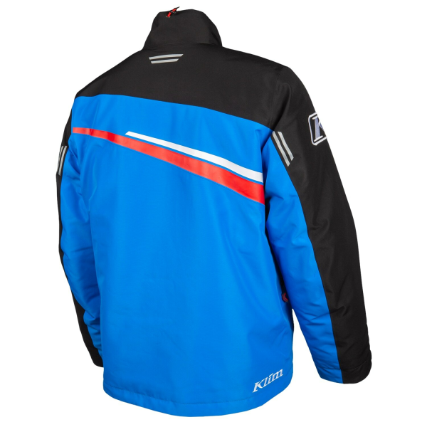 Geaca Snowmobil Klim Kaos Insulated Black - Electric Blue Lemonade, 19, nordicamoto.ro