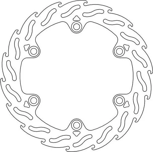 Flame sorozatú rozsdamentes acél rotor, 1, nordicamoto.ro