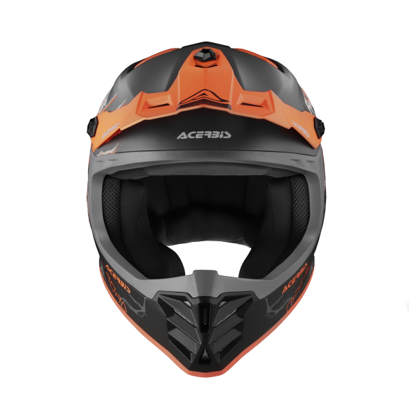 Acerbis Profile fekete/narancssárga gyermek sisak, 9, nordicamoto.ro