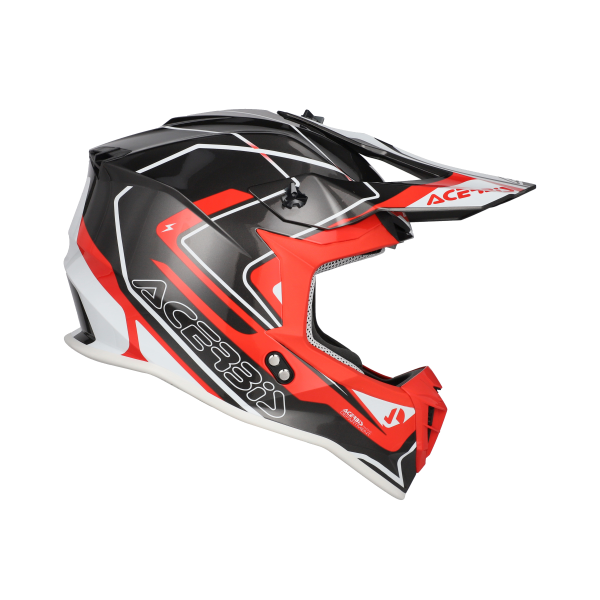 Acerbis Linear 22-06 sisak, szürke/piros, S-es méret, 9, nordicamoto.ro