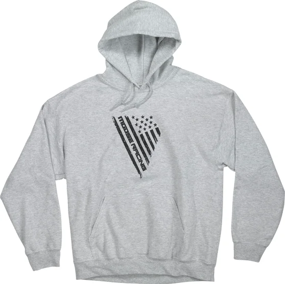 MOOSE RACING Salute Hoodie Gray  2XL, 1, nordicamoto.ro