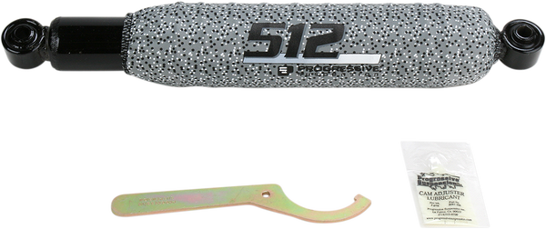 512 Series Shock Black, Gray, 1, nordicamoto.ro