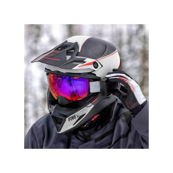 Snowmobil 509 Aviator 2.0 IgniteS1 versenyvörös síszemüveg, 3, nordicamoto.ro
