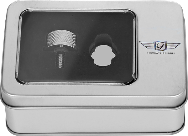 Seat Mounting Knob Silver, 1, nordicamoto.ro