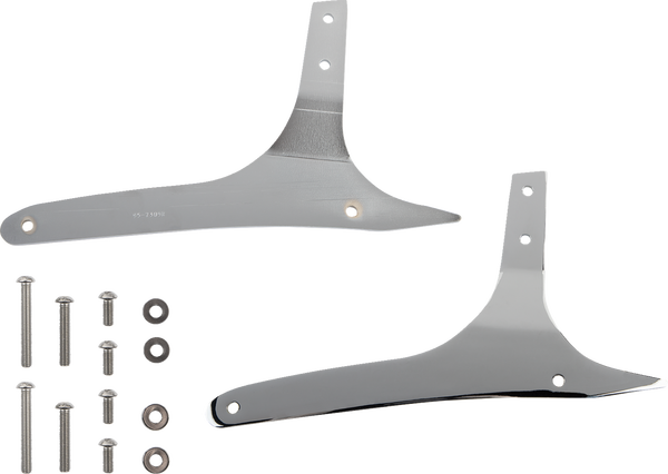 Round Sissy Bar Kit Chrome, 1, nordicamoto.ro