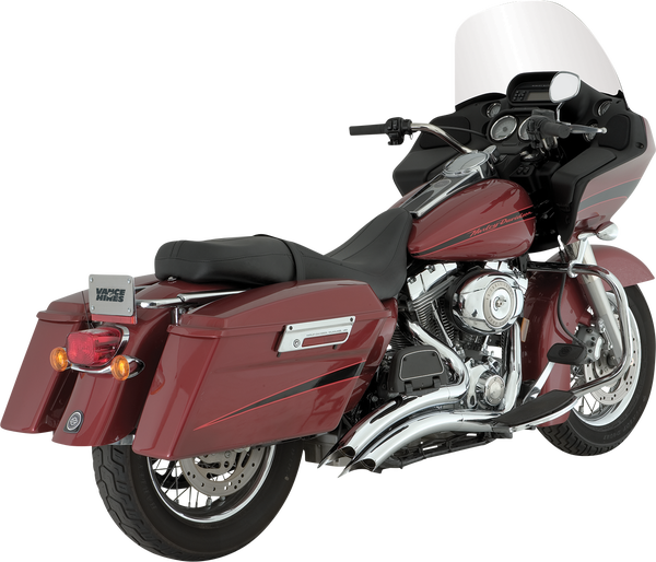 Big Radius Exhaust System Chrome, 4, nordicamoto.ro