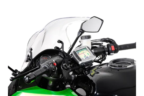SW-MOTECH kormányra szerelhető GPS-tartó a KAWASAKI Z1000SX (2011–2020) modellhez GPS0864610300B, 1, nordicamoto.ro