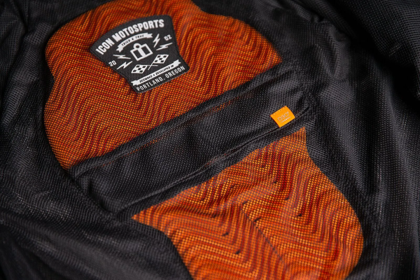 Geaca Textila Icon Hooligan Ultrabolt Black/Gray/Orange 2XL, 12, nordicamoto.ro