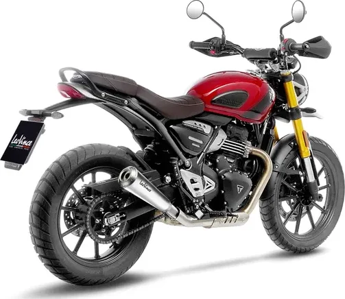 LeoVince GP One Slip-On kipufogórendszer a Triumph Scrambler 400 X-hez, 2, nordicamoto.ro