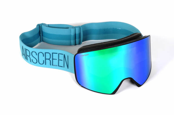 NIVIS 05 türkiz színű, motoros szánhoz készült Airscreen védőszemüveg, 1, nordicamoto.ro