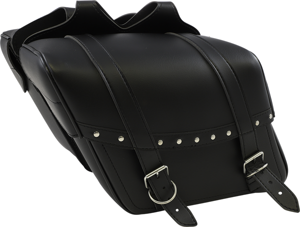 Highwayman Rivet Slant-style Saddlebags Black M, 2, nordicamoto.ro