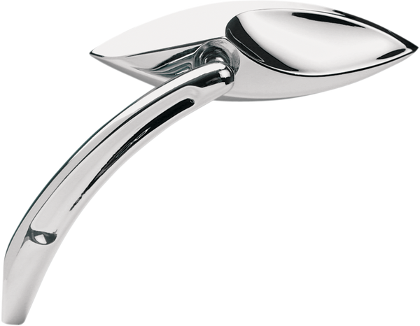 3-d Cat Eye Mirror Polished Chrome, 2, nordicamoto.ro