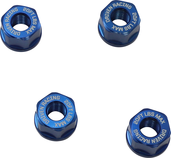 Sprocket Nuts Blue, 1, nordicamoto.ro