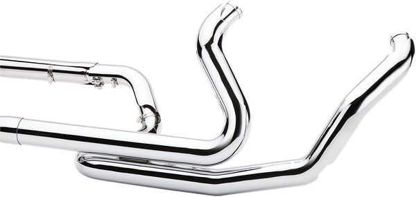 Dual Bung Powerport Dual Headpipes Chrome, 2, nordicamoto.ro