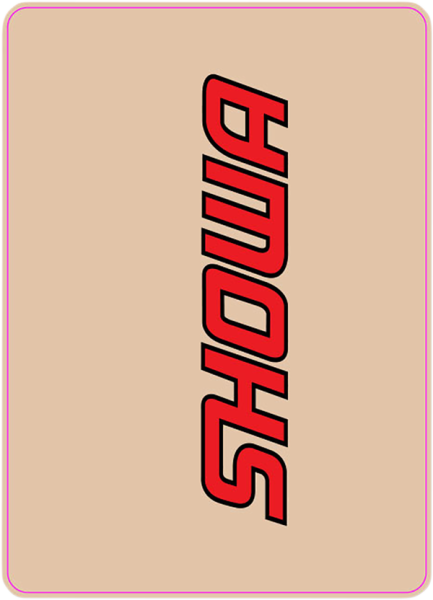 Upper Fork Decal Red, 1, nordicamoto.ro
