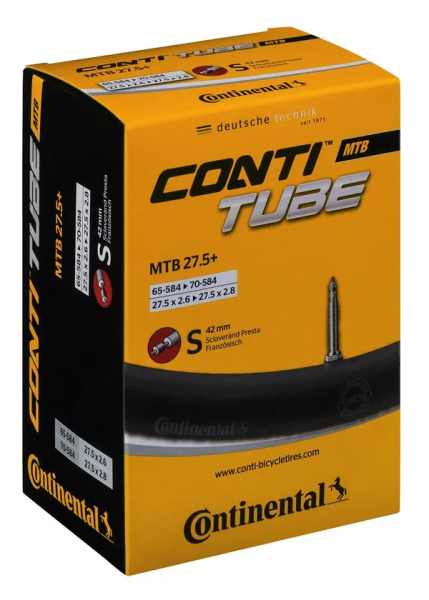 Contitube Mtb Bicycle Tube Black, 1, nordicamoto.ro