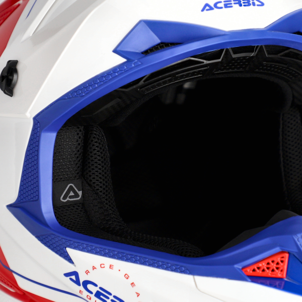 Acerbis T711 sisak, fehér/kék/piros, S-es méret, 11, nordicamoto.ro