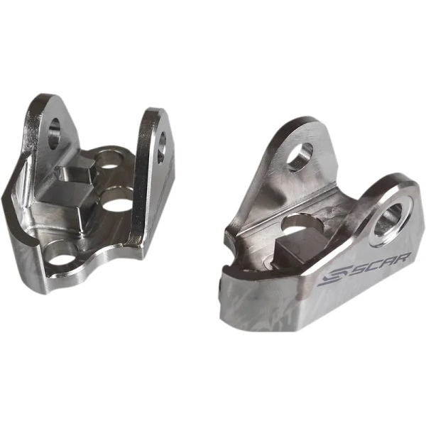 Titanium Footpeg Mount Bracket, 1, nordicamoto.ro