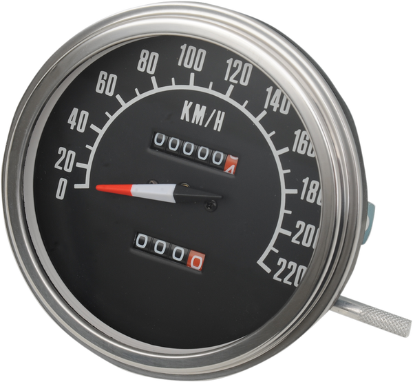 5(r) Fl-style 1:1 Speedometer Black, 1, nordicamoto.ro
