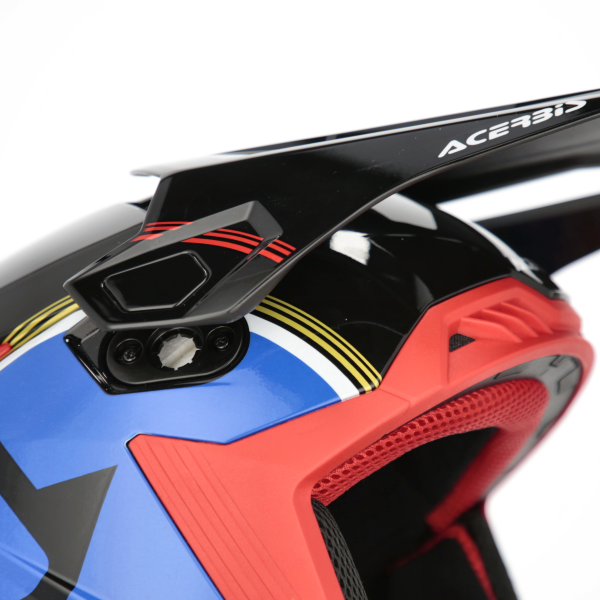 Acerbis Whoops Graphic sisak, fekete/kék, XS, 4, nordicamoto.ro
