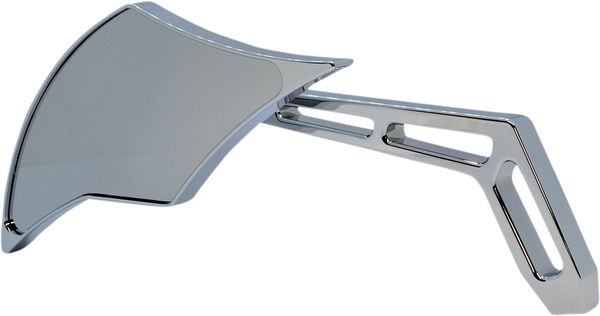 Billet Aluminum Mirrors With Clear Glass Silver, 2, nordicamoto.ro