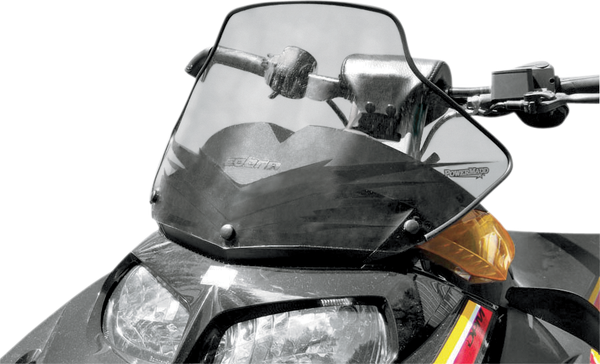 Cobra Windshield Black, Gray, 1, nordicamoto.ro
