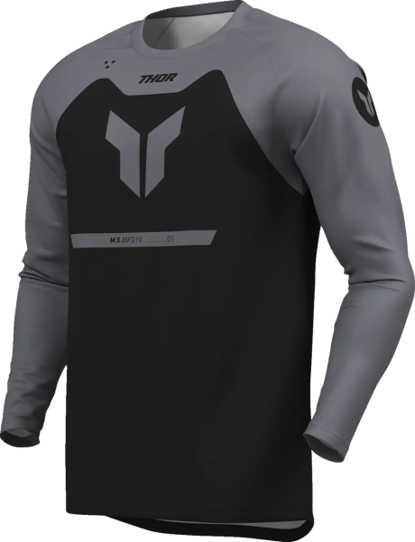 Tricou Thor Ridemode Menace Negru/Gri 2XL, 4, nordicamoto.ro