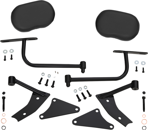 Deluxe Passenger Armrest Black, 3, nordicamoto.ro