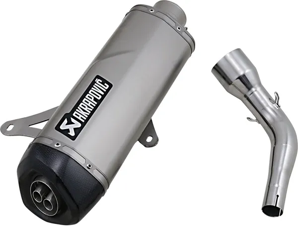 Stainless Steel Slip-on Line Scooter Muffler Raw, 1, nordicamoto.ro