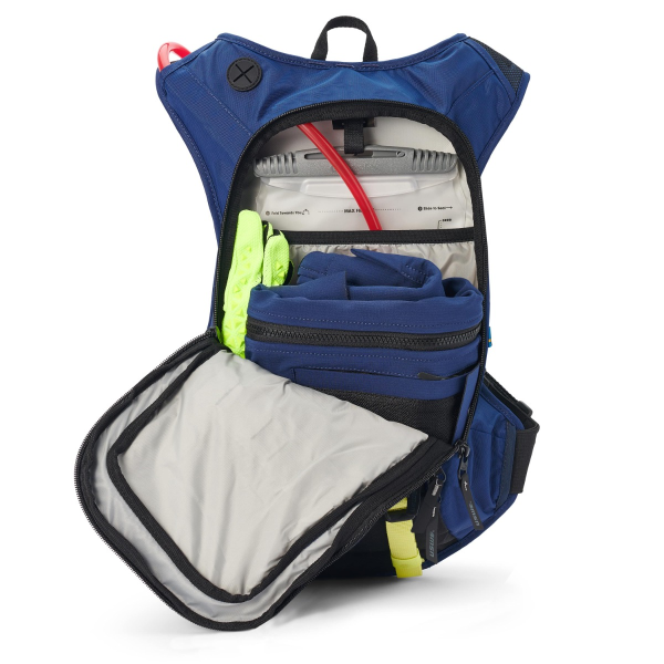 Uswe Moto Hydro 12L hidratáló hátizsák, „Factory Blue” színben, 4, nordicamoto.ro