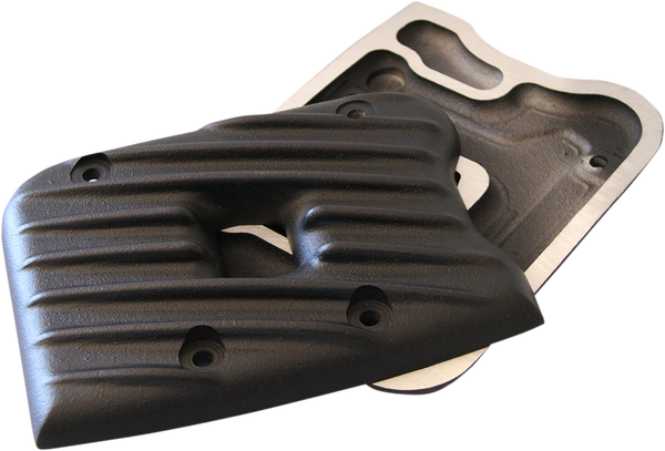 Cover Rocker Box 'snatch' Black-cut Black, Silver, 3, nordicamoto.ro