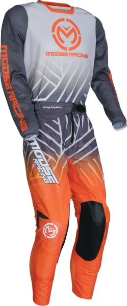 Pantaloni MOOSE RACING Sahara Gray/Orange 32, 4, nordicamoto.ro