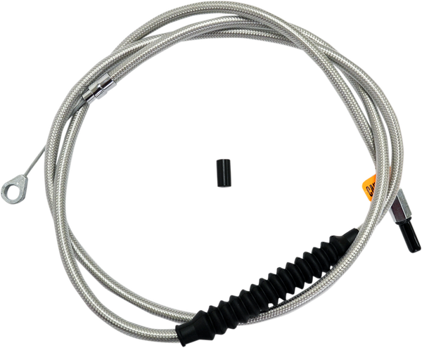 Stainless Steel Braided Clutch Cable Silver, 1, nordicamoto.ro
