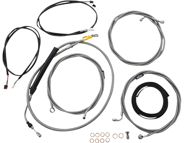 Complete Plug-and-play Cable Kit Silver, 1, nordicamoto.ro