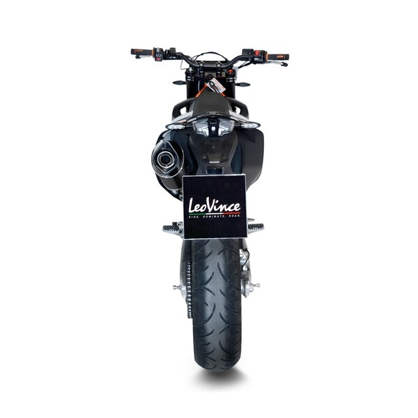 Nero Slip-on Muffler - Stainless Steel Black, 1, nordicamoto.ro